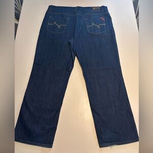 Baggy Y2K lrg jeans with designed back pockets